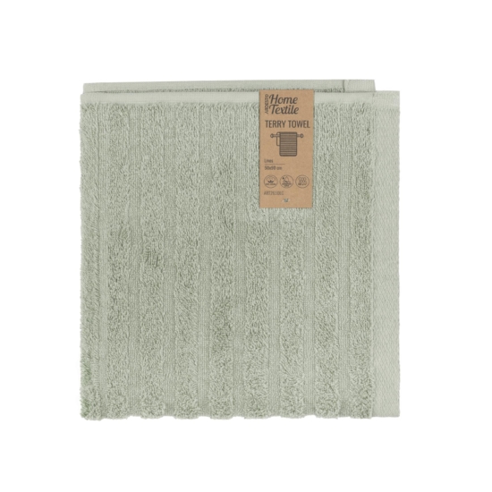 Terry towel ARDESTO Lines 50х90cm, 100% cotton, green