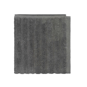 Terry towel ARDESTO Lines 50х90cm, 100% cotton, dark grey