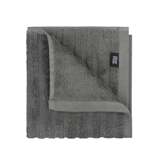 Terry towel ARDESTO Lines 50х90cm, 100% cotton, dark grey