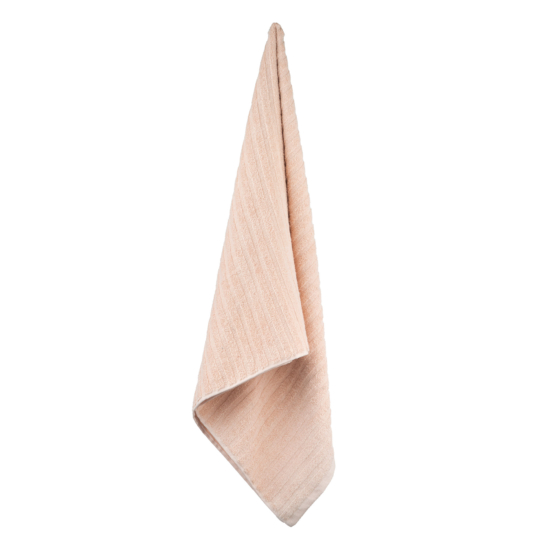 Terry towel ARDESTO Lines 70х140cm, 100% cotton, pink