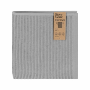 Terry towel ARDESTO Comfort 50х90cm, 100% cotton, grey