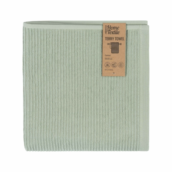 Полотенце махровое ARDESTO Comfort 50х90см, 100% хлопок, зеленый