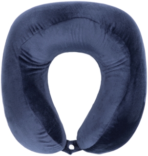 Orthopedic pillow ARDESTO Sleepwell Travel 27х24х14cm, for neck, memory foam, blue