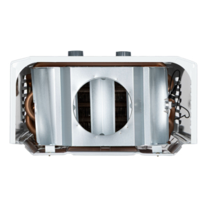 Gas heater ARDESTO HB03 10l/min 20kW Low NOx display battery ignition white