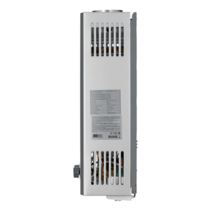 Gas heater ARDESTO HB03 10l/min 20kW Low NOx display battery ignition stainless steel