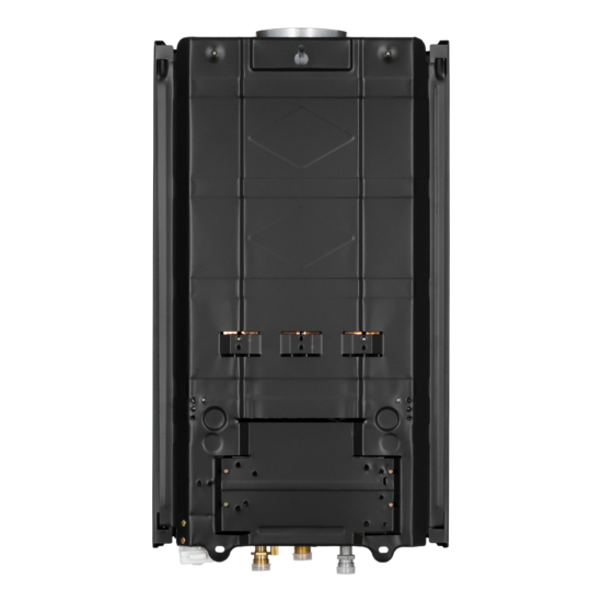 Gas heater ARDESTO HB03 10l/min 20kW Low NOx display battery ignition black