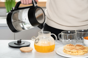 Electric kettle ARDESTO, 1.7L, glass, Otter, black