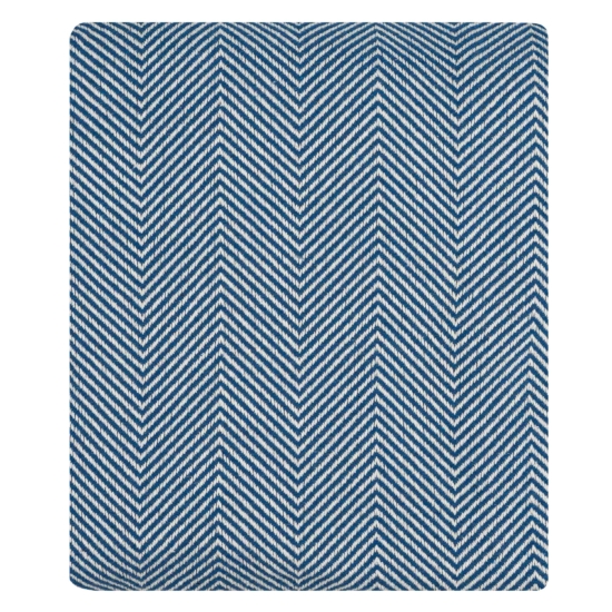 Blanket ARDESTO Basic 200х230cm, 100% cotton, dark blue