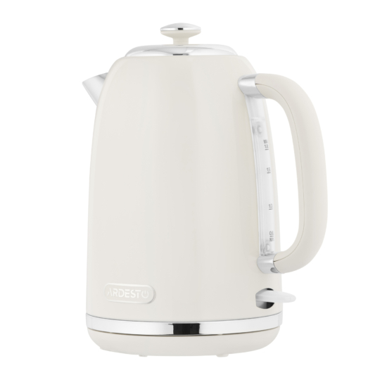 Electric kettle ARDESTO, 1.8L, metal, Strix, beige