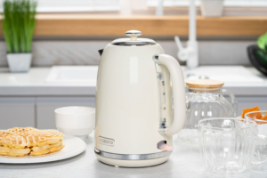 Electric kettle ARDESTO, 1.8L, metal, Strix, beige