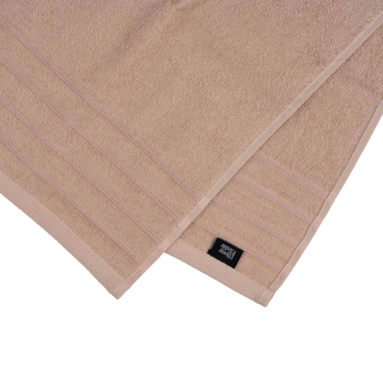 Terry towel set ARDESTO Cloud 50х90cm, 70х130cm, 2pcs, 100% cotton, beige