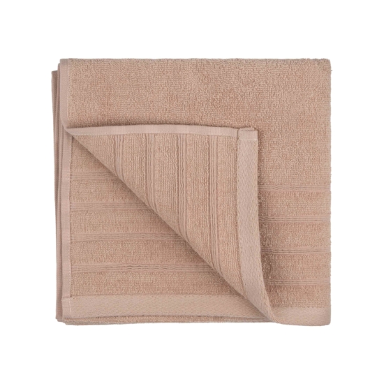 Terry towel set ARDESTO Cloud 50х90cm, 70х130cm, 2pcs, 100% cotton, beige