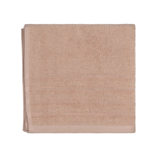 Terry towel set ARDESTO Cloud 50х90cm, 70х130cm, 2pcs, 100% cotton, beige