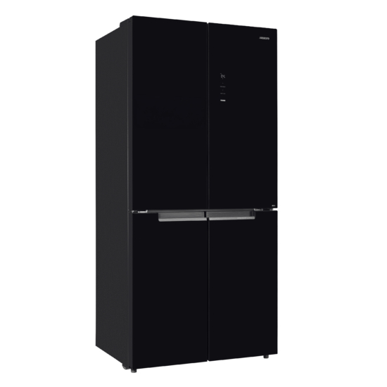 Refrigerator ARDESTO multi-door, 177.5×86х75, 4doors, А++, NF, fresh zone, black (glass)