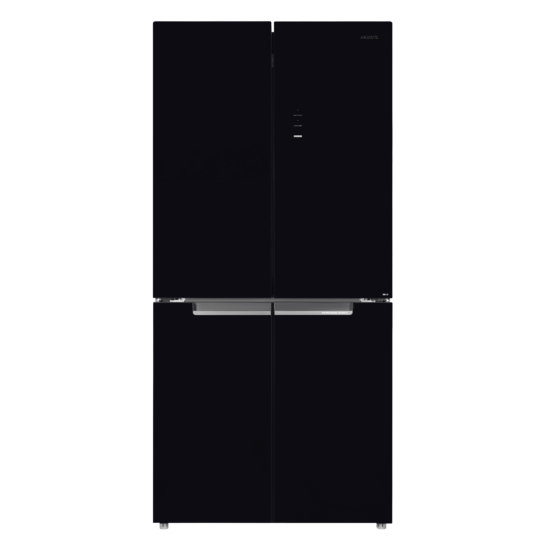 Refrigerator ARDESTO multi-door, 177.5×86х75, 4doors, А++, NF, fresh zone, black (glass)