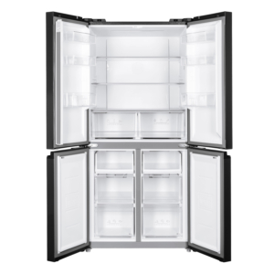 Refrigerator ARDESTO multi-door, 177.5×86х75, 4doors, А++, NF, fresh zone, black (glass)