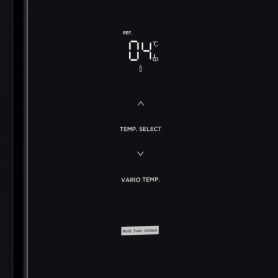Refrigerator ARDESTO multi-door, 177.5×86х75, 4doors, А++, NF, fresh zone, black (glass)