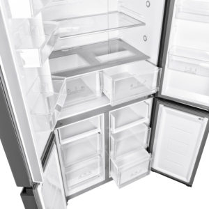 Refrigerator ARDESTO multi-door, 177.5×86х75, 4doors, А++, NF, fresh zone, black (glass)