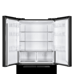 Refrigerator ARDESTO multi-door, 177.5×86х75, 4doors, А++, NF, fresh zone, black (glass)