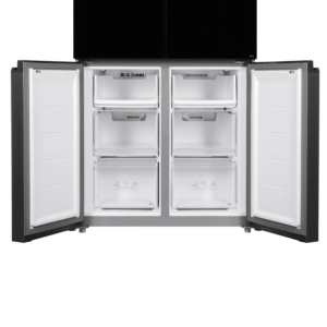 Refrigerator ARDESTO multi-door, 177.5×86х75, 4doors, А++, NF, fresh zone, black (glass)