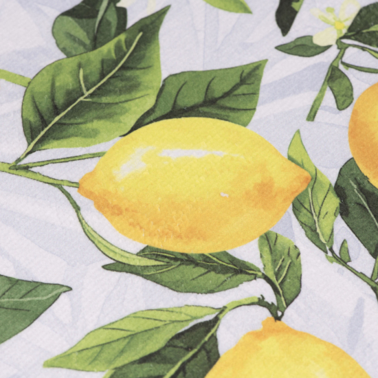 Килимок для сушіння посуду ARDESTO Sicilian lemons 38×51см, 100% поліестер, зелений