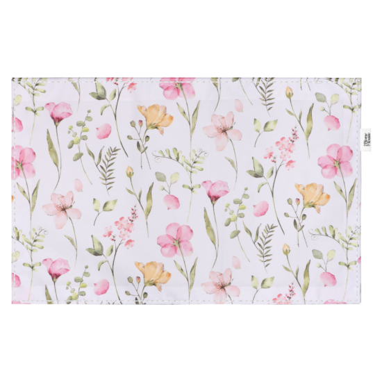 Serving napkin set ARDESTO Spring flowers 30х45cm, 2pcs, 100% polyester, white
