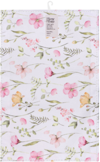 Serving napkin set ARDESTO Spring flowers 30х45cm, 2pcs, 100% polyester, white