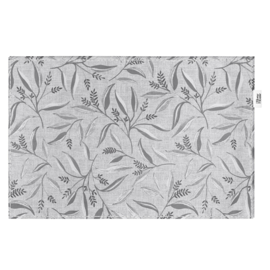Набор салфеток серв. ARDESTO Grey leaves 30х45см, 2шт, 100% полиэстер, серый