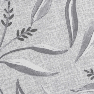 Serving napkin set ARDESTO Grey leaves 30х45cm, 2pcs, 100% polyester, grey