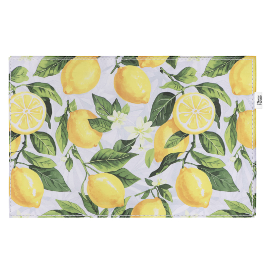 Serving napkin set ARDESTO Sicilian lemons 30х45cm, 2pcs, 100% polyester, green