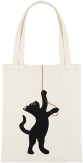 Shopping Bag ARDESTO Kitten 32x40cm, 81% polyester, 19% viscose