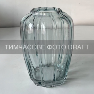 ARDESTO Ваза ARDESTO Aquamarine, 18.7х25см, скло, синій