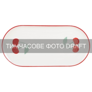 ARDESTO Блюдо Cherry, 25х11.6см, порцеляна, овальна, багатокольоровий