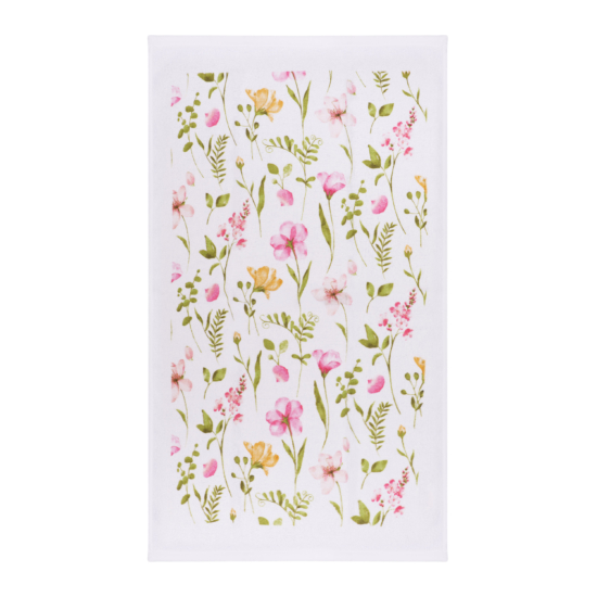 Набор полотенечек для кухни ARDESTO Spring flowers 38х63см, 2шт, 100% хлопок, белый