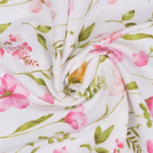 Kitchen towel set ARDESTO Spring flowers 38х63cm, 2pcs, 100% cotton, white