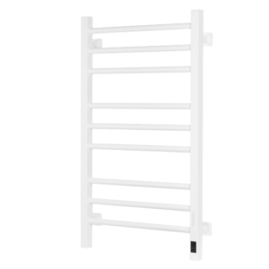 ARDESTO electric towel warmer Star KL, 800x500x71mm, Wi-Fi timer-regulator, steel, left connection, white