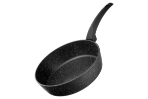 ARDESTO Deep fry pan with lid Gemini Viareggio, 20cm, aluminium, black