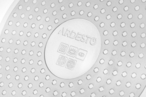 ARDESTO Deep fry pan with lid Gemini Viareggio, 20cm, aluminium, black