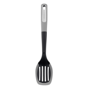 Slotted spoon ARDESTO Gemini 34cm, plastic, silicone, grey, black
