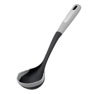 Ladle ARDESTO Gemini, 34cm, plastic, silicone, grey, black