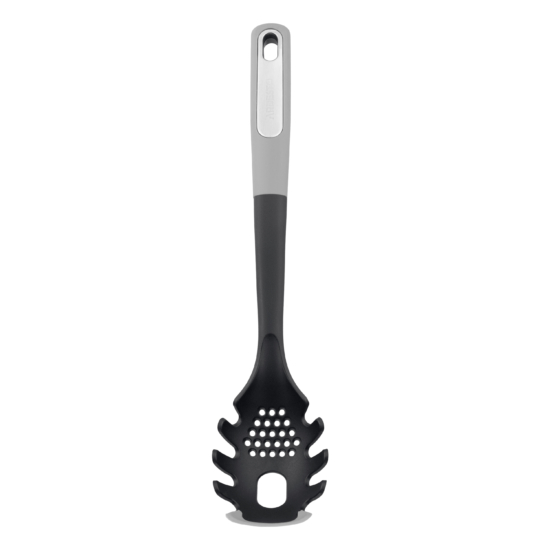 Pasta Spoon ARDESTO Gemini, 34cm, plastic, silicone, grey, black