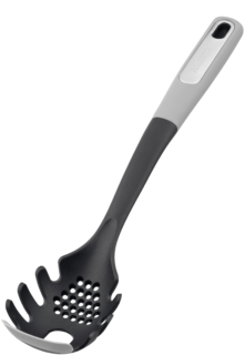 Pasta Spoon ARDESTO Gemini, 34cm, plastic, silicone, grey, black