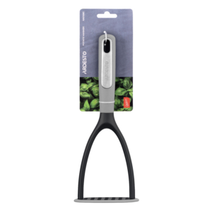 Potato masher ARDESTO Gemini, 34см, plastic, silicone, grey, black