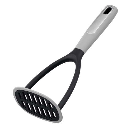 Potato masher ARDESTO Gemini, 34см, plastic, silicone, grey, black