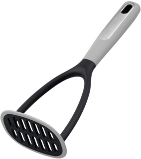 Potato masher ARDESTO Gemini, 34см, plastic, silicone, grey, black
