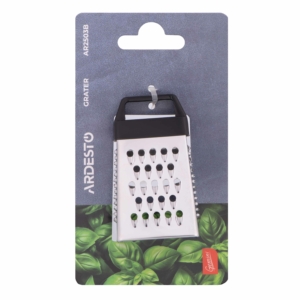 Grater ARDESTO Gemini Mini, 7cm, stainless steel, plastic, black