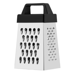 Grater ARDESTO Gemini Mini, 7cm, stainless steel, plastic, black