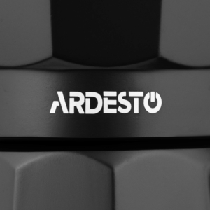 Coffee maker ARDESTO Midori 120ml, 3 cups, aluminum, bamboo