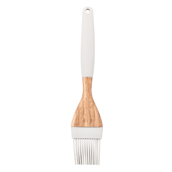Brush ARDESTO Tasty Baking, 22.3cm, silicone, wood, light grey