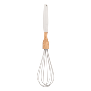 Whisk ARDESTO Tasty Baking 30cm, silicone, wood, light gray